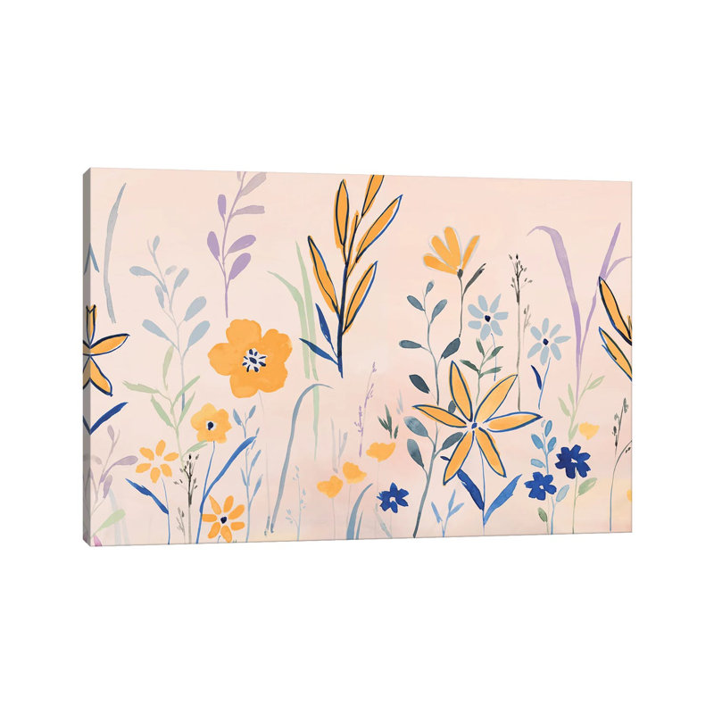 Spring Parade I by Isabelle Z - Painting on Canvas, Wrapped Canvas, 152.5 cm H x 101.5 cm W x 3.175 cm D