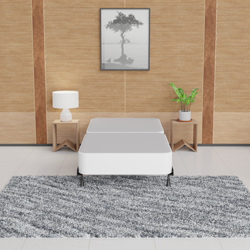 Sommier tapissier / sommier pour matelas entièrement assemblé, Profil standard (8 po), Très grand californien