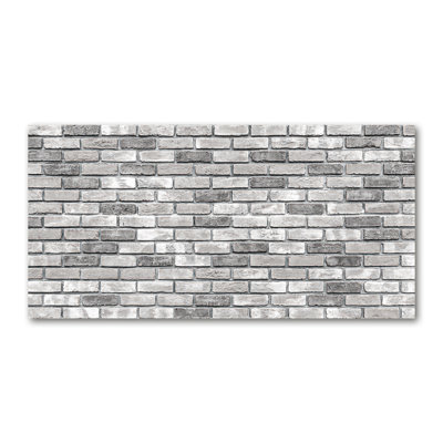 Brick Wall 1 Piece Wall Art on Canvas