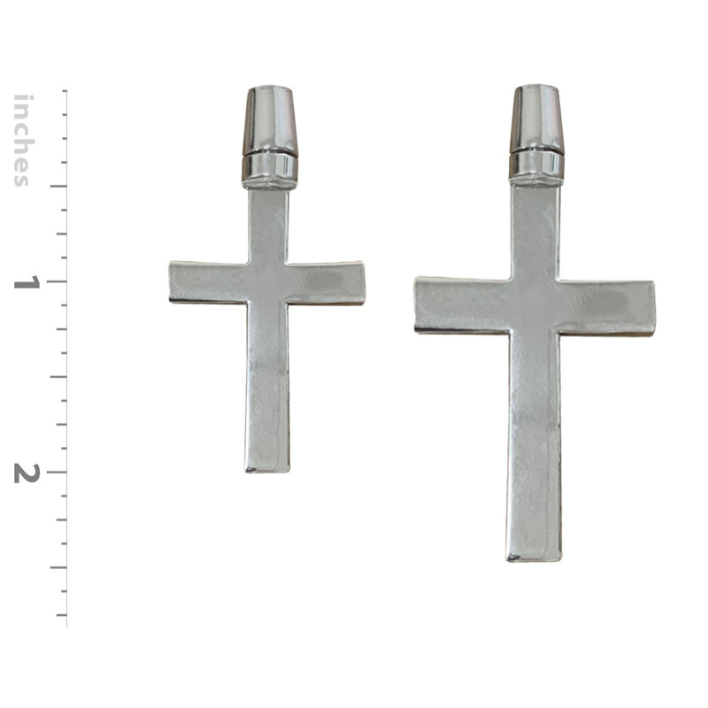 Cross Ceiling Fan Pull Chains, Chrome