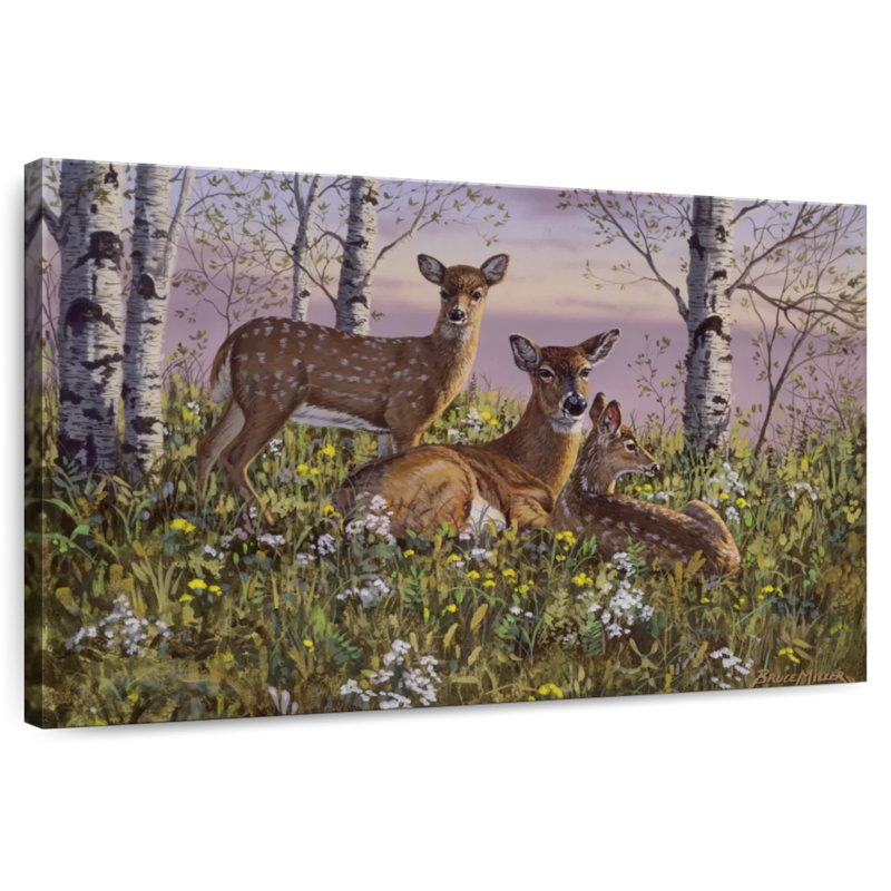 Spring Twins, 26" H x 39" W