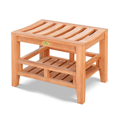 24'' W Teak Shower Bench