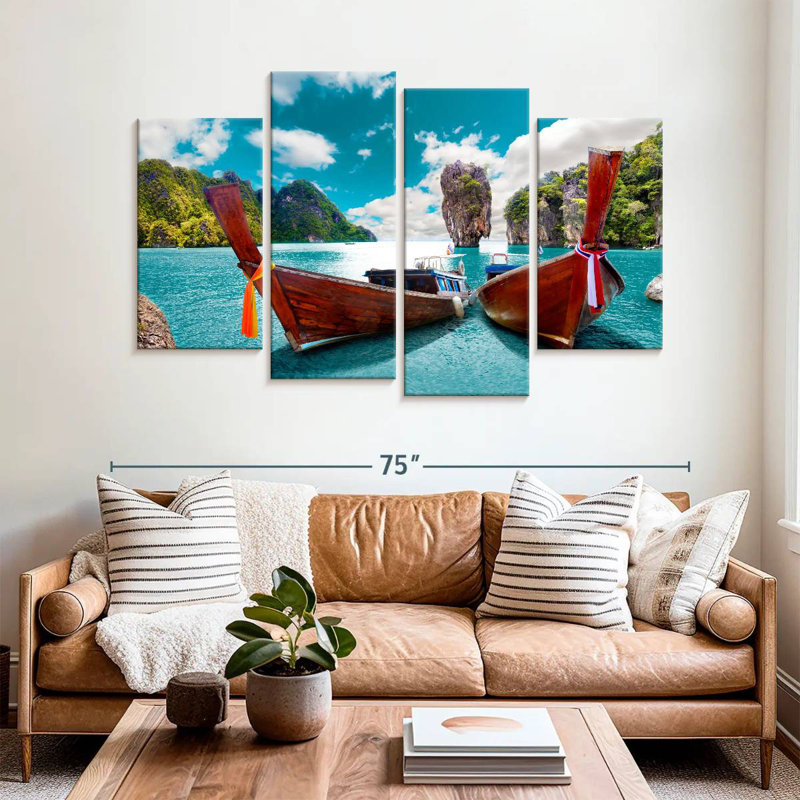 Mehar Boats In Phuket, 42" H x 68" W