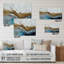 Grey Gold Modern Abstract Contemporary IV - Abstract Marble Acrylic Wall Art For Living Room-1129421872