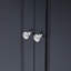 Armoire de rangement haute avec trois tiroirs-1862112830