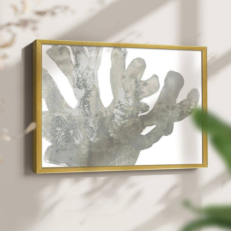 Stone Macro Coral I -Framed Print - Restickable, 8" H x 10" W