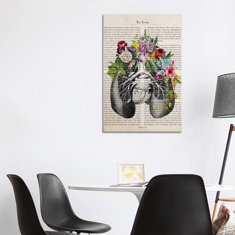 The Lungs by Aged Pixel - Wrapped Canvas Print, 101.6 cm H x 66.04 cm W x 1.91 cm D