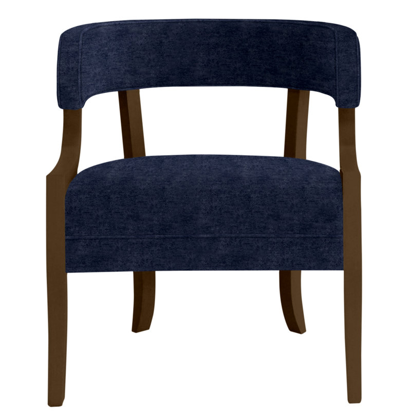 Thom Filicia Home 25"Otisco Chair, Nadia Eclipse, Havana