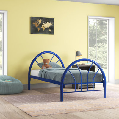 Aerne Twin Metal Bed by Lark Manor
