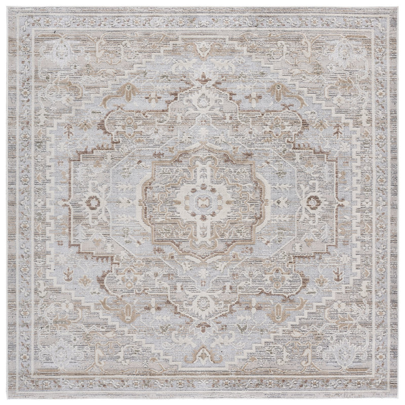 Miranda 300 Performance Oriental Rug, Square 6'6"