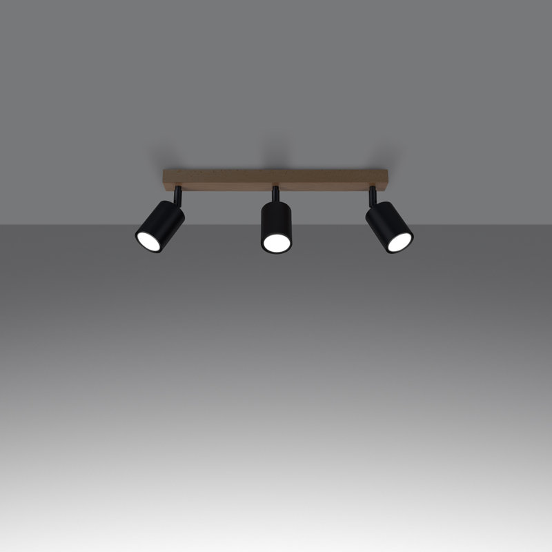 Verdo 33cm 3 -Light Track Kit, Black