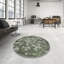 Tapis vert/gris tissé à la machine-1111658865