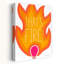 That's Fire! Bold Contemporary Playful Wall Art-1127455671