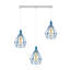 Allaynah 3 - Light Silver Kitchen Island Pendant-1980884332
