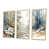 Toile naturelle avec cadre flottant