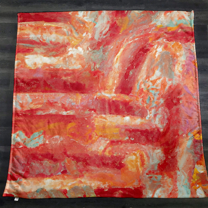 Throw Blanket, 51" W x 60" L