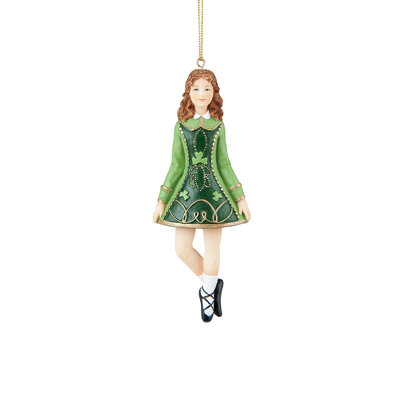 Ornement figurine suspendue de l’irish dancer