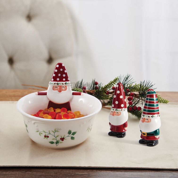 Winterberry® Set of 4 Snowman Salad Plates