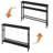 5.9" Slim Sofa Table, 2 Tier Narrow Console Table with Adjustable Shelf, Space-Saving Behind Couch Table for Living Room, Entryway, Hallway, and Foyer-563999784