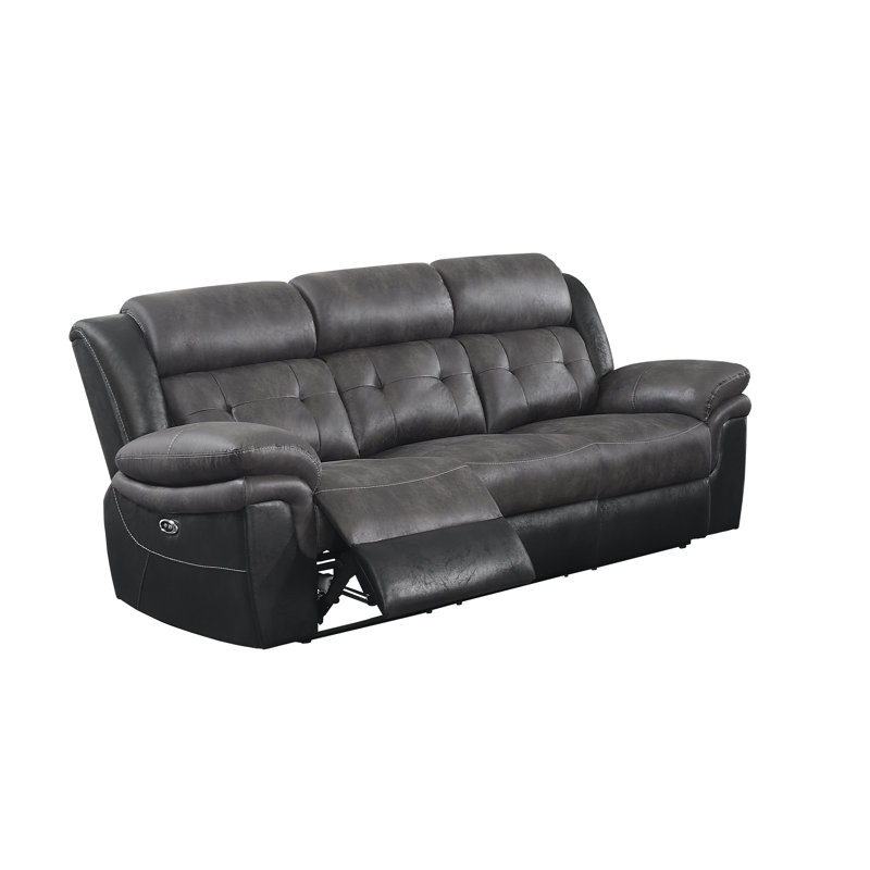 Canapé Venero, Polyester noir
