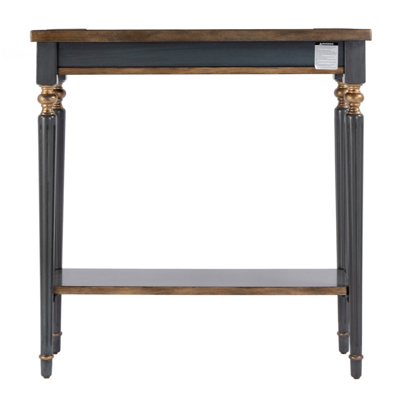 Aubrey Console Table, Pastel Blue
