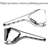 Heavy-Duty Stainless Steel Lemon Squeezer, Max-Extraction Manual Citrus Juicer, Fold-Flat Easy-Squeeze Handheld Extractor