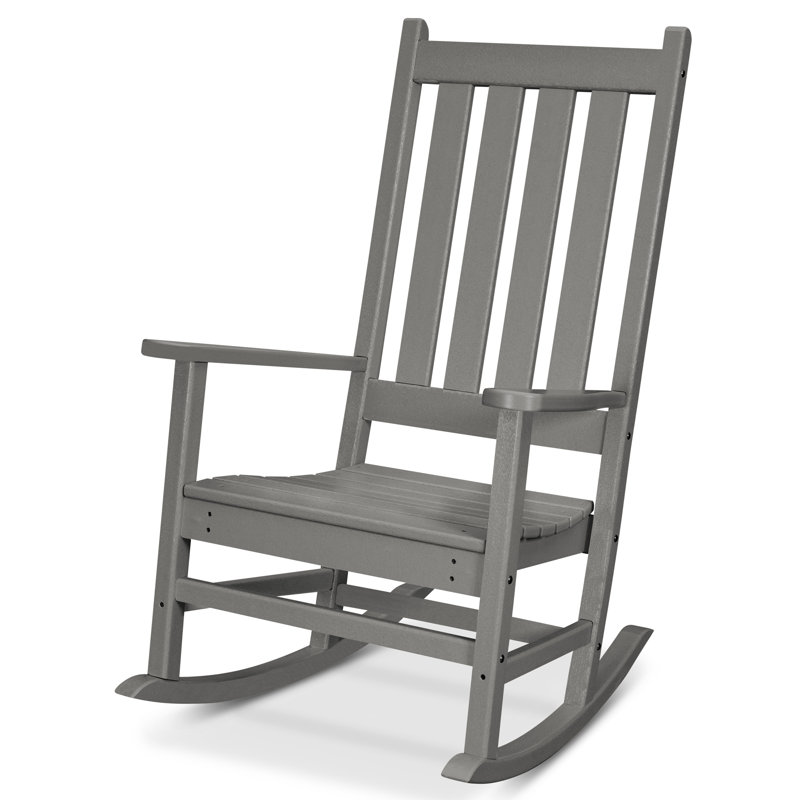 Chaise berçante POLYWOOD, Dalle de pierre