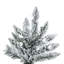 Utica Flocked Fir Artificial Christmas Tree-600414835