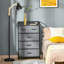 Commode verticale en métal avec 5 tiroirs