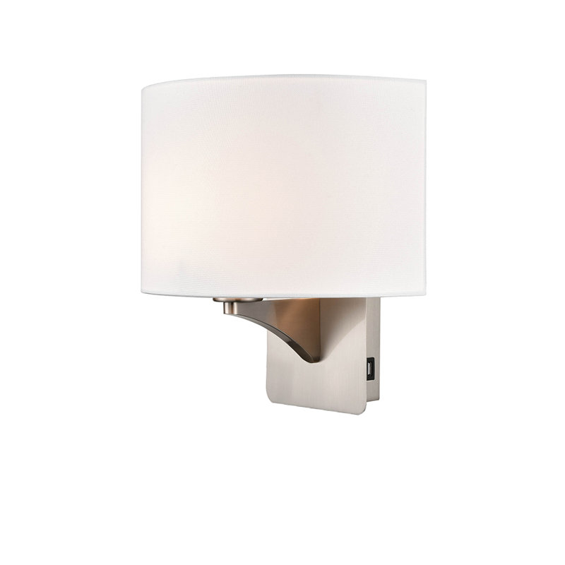 Novato Armed Sconce, Off White
