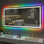 Miroir de salle de bain Lunara certifié UL sans cadre à double éclairage et rétroéclairé RVB, verre trempé, antibuée intelligent