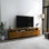 TV Stand for TVs up to 76" Solid Wood Houa