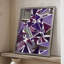 «Purple Dream I», reproduction encadrée - bois massif-2053723301