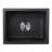 Quartz 13.77" L X 17.71" W Undermount Bar Sink With Basket Strainer