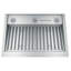 GE Appliances 30" Stainless Steel 610 CFM Convertible Insert Wi-Fi Enabled Range Hood with Baffle Filter