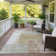 Machine Washable Indoor/Outdoor Molewski ACN2341 Abstract Rug