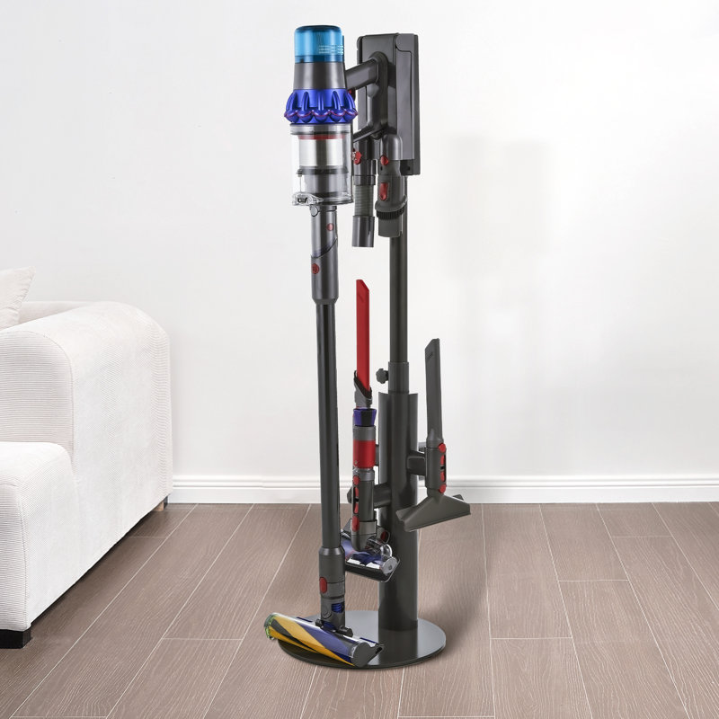 Vacuum Stand for Dyson Multi-Models Stable Storage Bracket Holder with 3 Clips