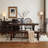 Environmentally pure solid wood log dining table-109664547