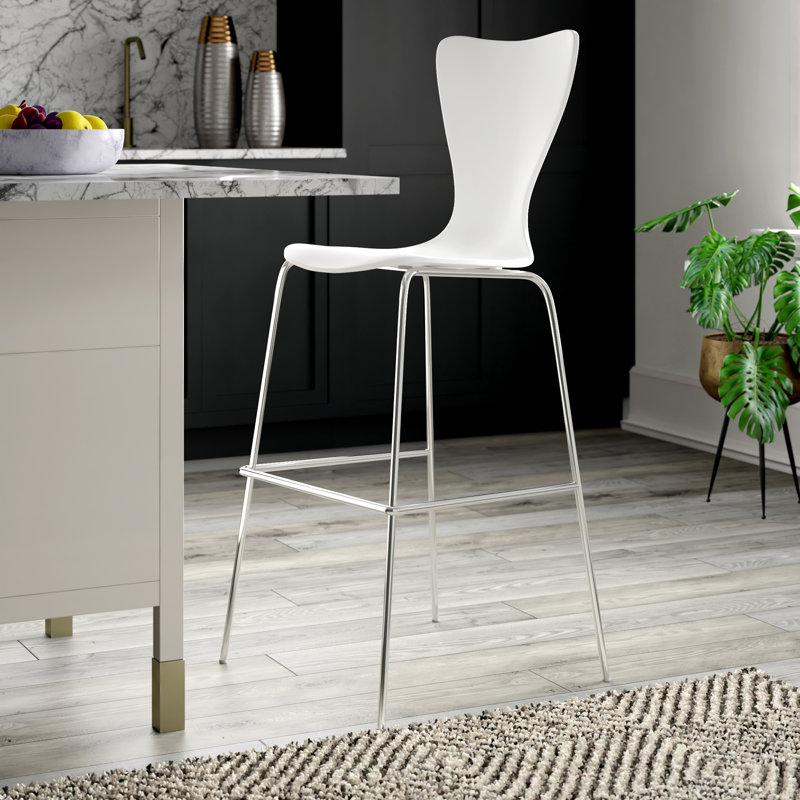 Tabouret de bar Porche & Den, blanc