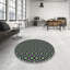 Tapis vert/noir à motifs-1668380765