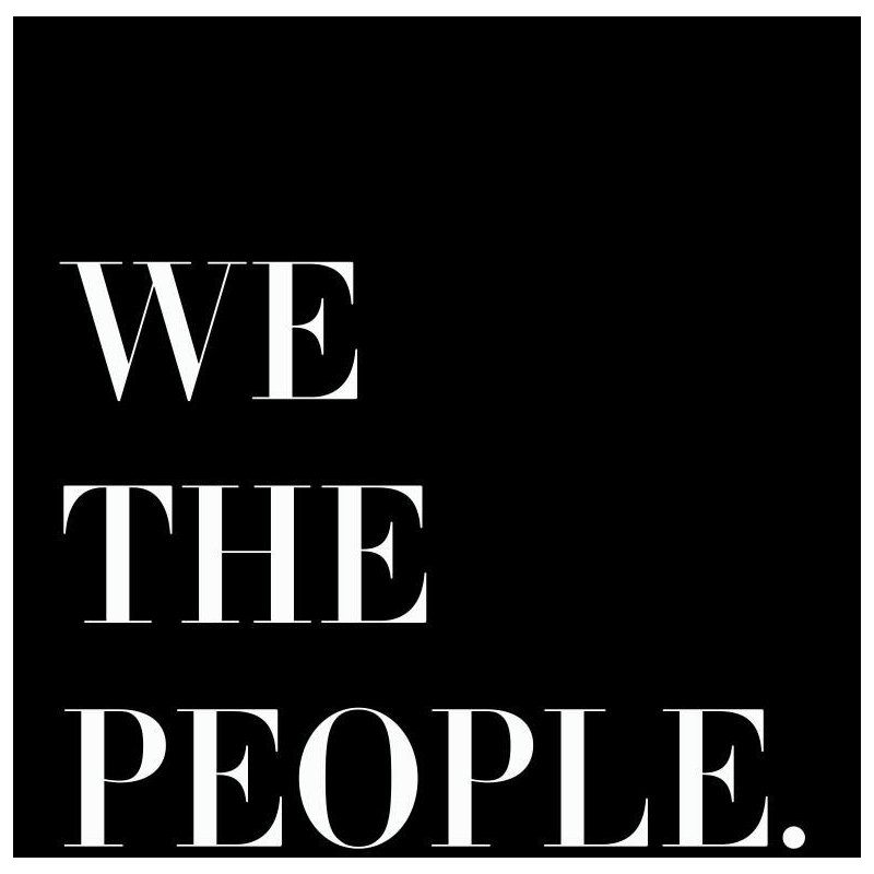 We The People Wallpaper by Jamie Graney, 96" W x 144" L