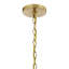 Lustre 5 lumières Ashbury en laiton chaud
