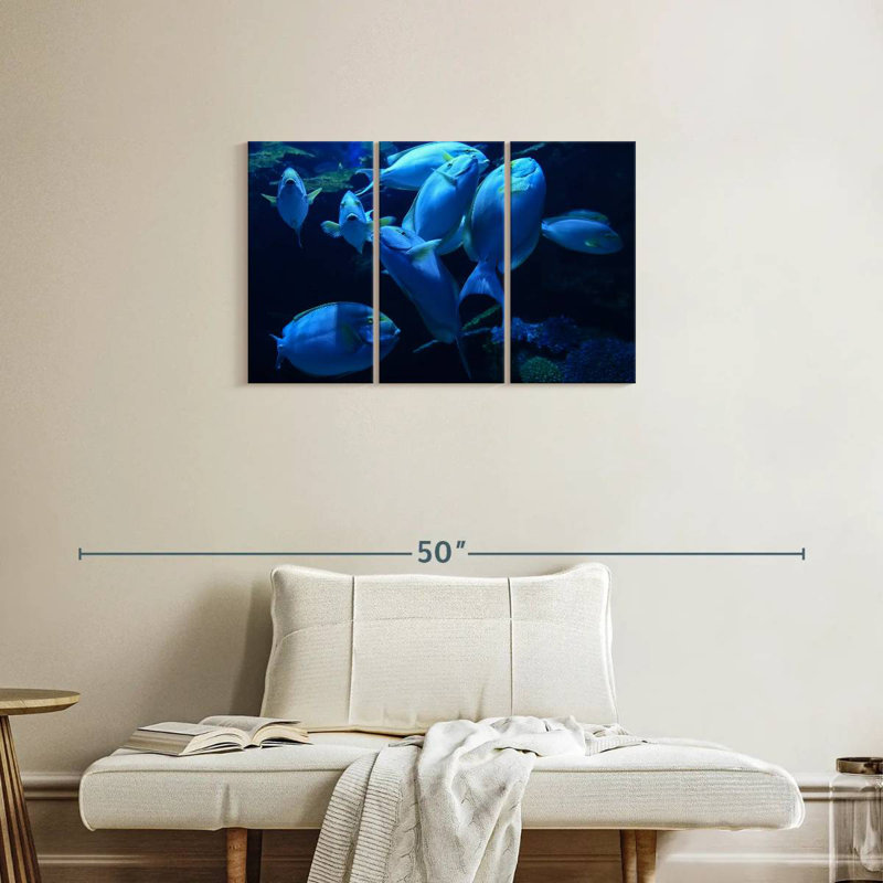 Brampt Underwater Yellowfin Surgeonfish, 36" H x 57" W