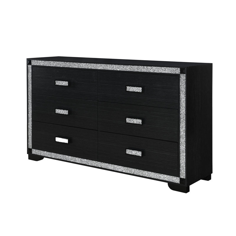 Commode Soulmarie, Gris anthracite