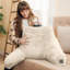 Coussin de dossier en fausse fourrure-108989349