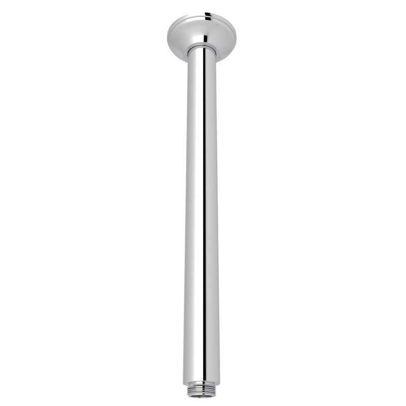 12 5/8" Ceiling Shower Arm, Polished Chrome