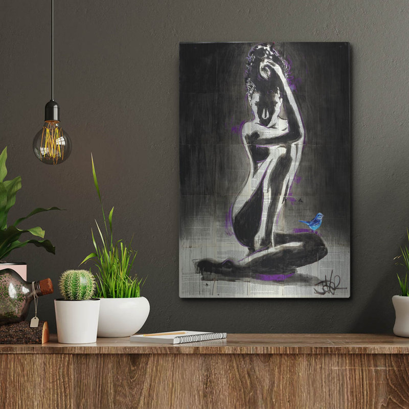 «Verity and Hope» par Loui Jover, H 16 po x l 12 po