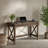 Phawak Writing Desk - Work Desk with X-Pattern Legs - For Office, Bedroom, Computer, or Craft Table - Home Office Desks-2103922800