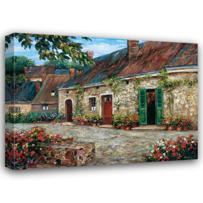 Astoria Grand Duvall, Roger Gallery Wrapped Canvas Art Titled: Rapallo at Dawn