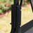 Patio Swing Chair With Canopy, Seats 2 Adults Loveseat Bench With Adjustable Tilt Canopy, Armrests, A-Frame Steel, Breathable Mesh For Backyard, Garden, Black